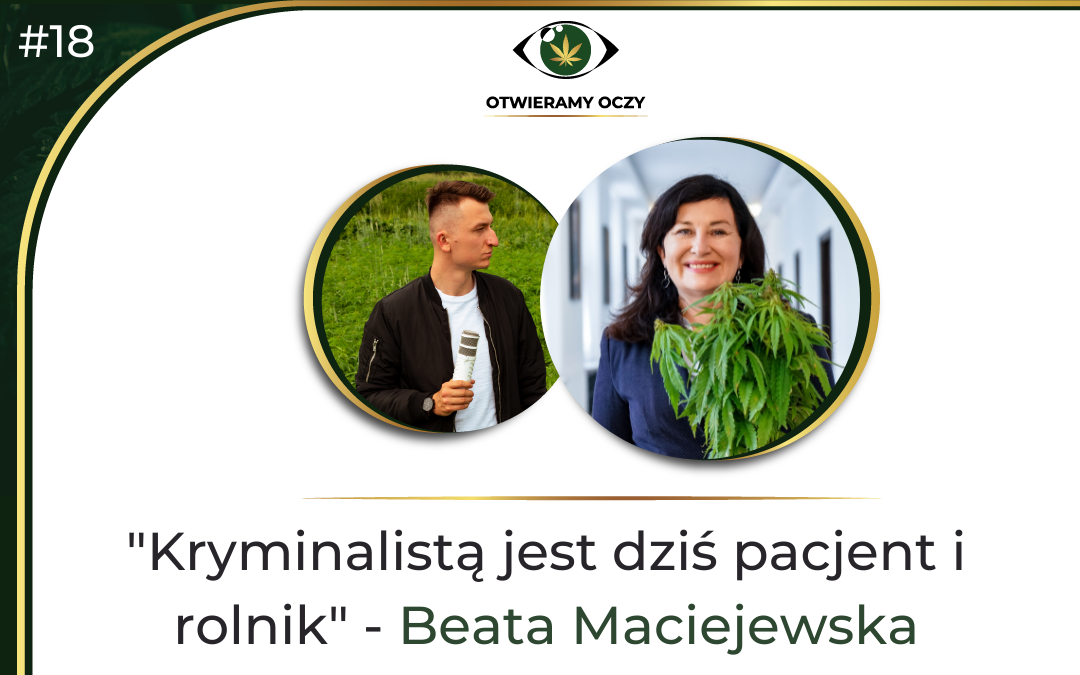 #18 Kryminalistą dziś jest pacjent i rolnik – Beata Maciejewska